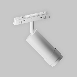 Светильник на шине 5,5*5,5*19,5 см, LED, 12W, 3000К, Maytoni Technical Focus Zoom TR211-1-12W3K-Z-W белый