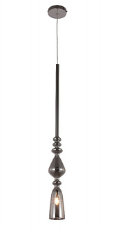 Светильник подвесной 7 см, Crystal Lux LUX NEW SP1 B SMOKE Хром