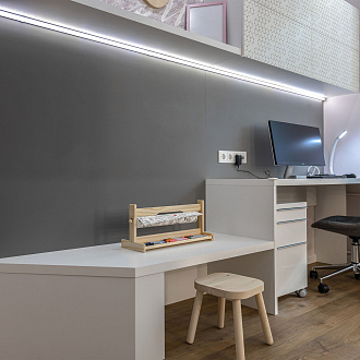 Квадратный угловой алюминиевый профиль 2000*16*16 мм для светодиодной ленты LL-2-ALP009 Elektrostandard