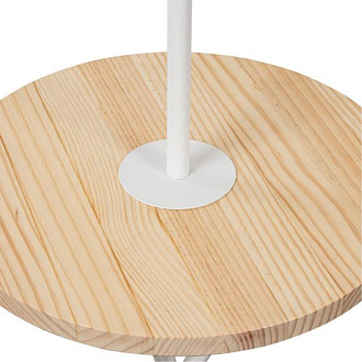 Торшер 163 см, Arte Lamp Combo A2070PN-1WH, белый