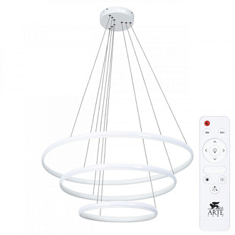 Светильник 80 см, 155W, 3000-6000K, Arte Lamp Meridiana A2198SP-3WH, белый