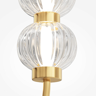 Подвесной светильник 27,8*9*356,5 см, LED, 16W, 3000К, Maytoni Amulet MOD555PL-L11G3K золотой