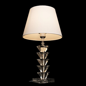 Настольная лампа 55 см, Loft It Crystal 10276, хром