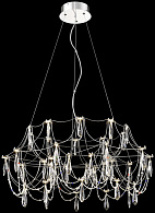 Подвесная люстра 80*80*95 см, LED, 40W, Wertmark  WE336.40.103 хром