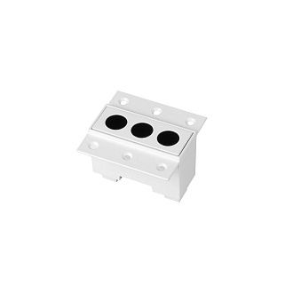 Светильник скрытого монтажа 7*6,6*5,5 см, *5W, 4000K, Lightstar Guarda 081146, Белый; Черный
