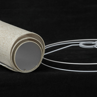 Торшер 32*165 см, 1*E27 Lussole Hendry LSP-0660 никель матовый