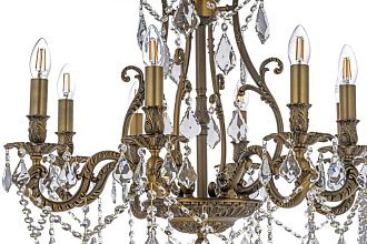 Люстра *72*69 см, 8*E14*40W, Dio D`arte Barolo Bronze Barolo E 1.1.8.600 A, Бронза