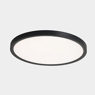 Светильник потолочный 40 см, 30W, 3000-6000K, Crystal Lux CLT 526C400 BL, черный