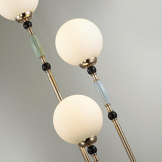 Торшер 29*29*167,5 см, 3 E14*40W, Odeon Light Palle, золотой 5405/3F