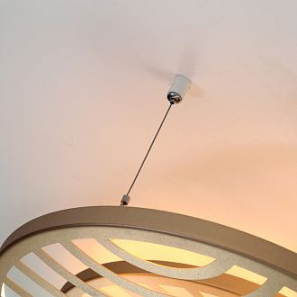 Бра 69,5*63,5*17 см, LED *  60W, 3000К Mantra Colladge 7231, золотой