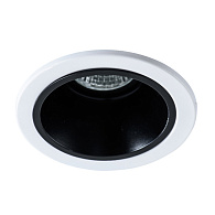 Точечный светильник Arte Lamp A6663PL-1BK черный, вр 9 см