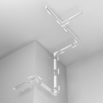 Шинопровод 300 см накладной/подвесной Белый Maytoni Busbar trunkings Exility TRX034-413W