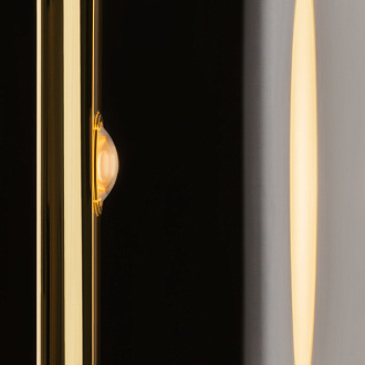 Бра 10,2*4,5*35 см, LED, 3000К, Maytoni Theorema MOD288WL-L5G3K золотой