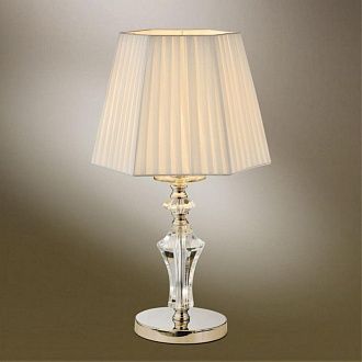 Настольная лампа 30*60 см, 1*E27, 60W, Aployt Jula APL.707.04.01, хром