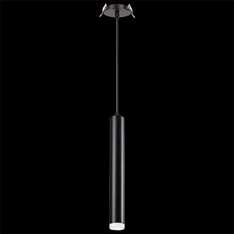 Встраиваемый подвесной светодиодный светильник Novotech Modo 357893 черный