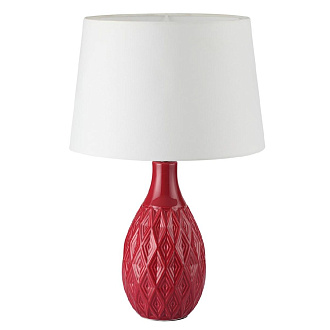 Настольная лампа 48 см, Lumion Yara 8137/1T, красный