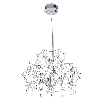 Люстра **-60 см, *LED*30W, 3000-6000K, Modelux  ML.7815.600P  CH, Хром