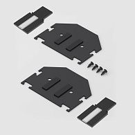 Slim Magnetic Комплект заглушек для шинопровода в натяжной потолок: торцевая и внутренняя (черный) 85233/00, 5*6*см, Elektrostandard Slim Magnetic 85233/00, черный