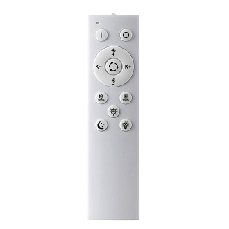 Потолочный светильник *61,8*3,5 см, LED 2*44W, 3000-4300-6350 К, Sonex Cosmo 7663/44L, белый