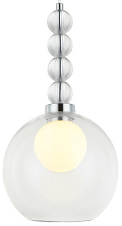 Светильник подвесной 22*22*46/150 см, 1*G9 LED  Хром Stilfort Designo 2166/09/01P