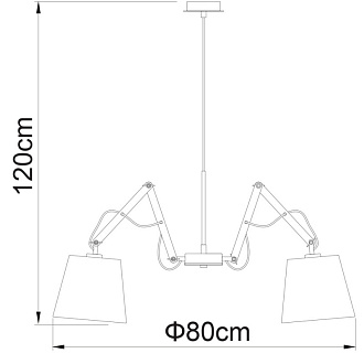 Люстра ArteLamp Pinoccio A5700LM-5WH цвет белый