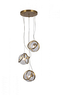 Светильник 25 см, Divinare 5015/17 SP-3, латунь