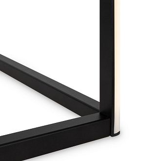 Настольный светильник 24,5*24,5*-55 см, *LED*9W, 4000K, Freya Союз/Union FR6062TL-L10B, Черный