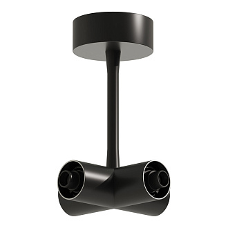 Потолочный токопроводящий X-коннектор TECHNO ST LUCE ST1602.469.00 черный