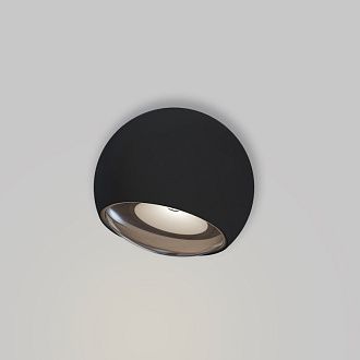 Настенный светодиодный светильник Maytoni Stream O032WL-L3B3K, 3W LED, 3000K, черный