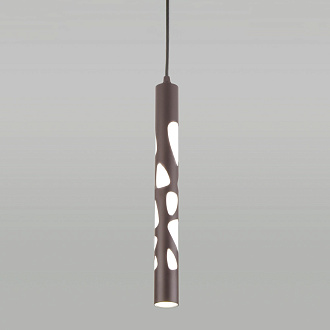 Подвесной светодиодный светильник DLR037 12W 4200K кофейный Elektrostandard