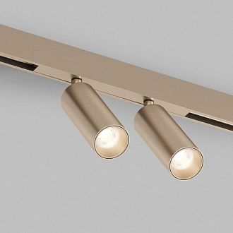 Светильник на шине 17*3,5*10 см, *LED*16W, 3000K, Denkirs SHINE PRIME SPOT 3000К | ШАЙН ПРАЙМ СПОТ 3000К DK4742-CP, шампань