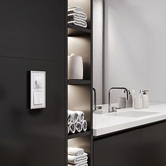 W1142061 Диммер, белый матовый Werkel, 4690389191930