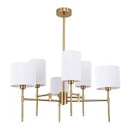 Люстра 69*69*51 см, 6*E14*40W, Arte Lamp Debora A4108LM-6PB, Полированная Медь