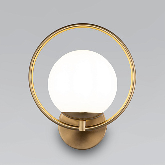 Настенный светильник с плафоном Eurosvet Ringo 50289 золото