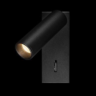 Настенный светильник 10*4*7 см, 1*LED*3W 3200K LOFT IT Sign 10260/1W Black черный