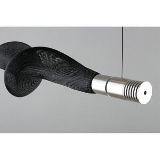 Подвесной светильник 100*20*60-200 см, 1*LED, 12W, 3000K, Aployt Adilin APL.647.16.12, хром