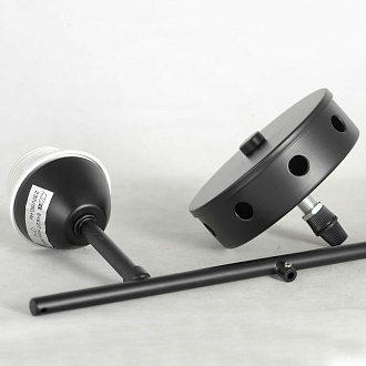 Люстра Lussole LSP-8719, 72*40 см, черный