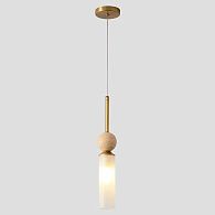 Светильник подвесной *6*35,5-237 см, *E14*40W, Crystal Lux Simply SIMPLY SP1 BRASS, Латунь