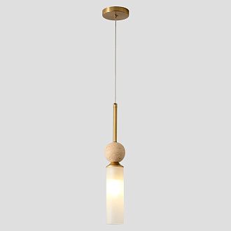 Светильник подвесной *6*35,5-237 см, *E14*40W, Crystal Lux Simply SIMPLY SP1 BRASS, Латунь