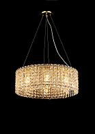 Люстра 600*210, 8*E14, 40W NewRgy Cristallo NW039-ф600*H210 H GOLD, H GOLD