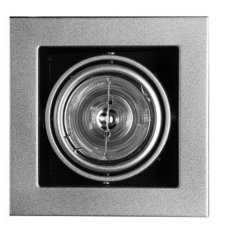 Светильник встраиваемый Arte Lamp A5930PL-1SI Technika серебрянный