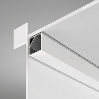 Алюминиевый профиль  Накладной 2000*16*16 мм Maytoni Technical Led Strip ALM009S-2M Серебро, цена за штуку