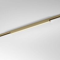 Трековый светильник магнитный 30*2*3 см, LED, 12W, 3000K, Elektrostandard Line Magnetic 85526/01, латунь