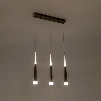Светильник подвесной 55*9*160 см LED*21 W, 3000 К Citilux Вегас Черный CL227031