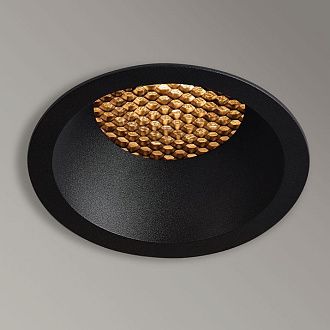 Встраиваемый светильник 7/6,5 см, GU10 Arte Lamp Ducre A8093PL-1BK, черный, вр 6,5 см