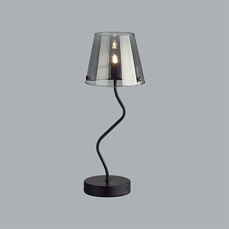 Настольная лампа 15*15*40 см, 1*G9*20W Lumion Smoky 6570/1T черный