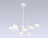 Светильник подвесной 100*85 см, LED 67W, 3000К, белый, золото Ambrella Comfort LineTech FL51642