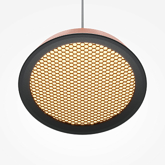 Подвесной светильник 15,3*327 см, LED, 12W, 3000К, Maytoni El MOD041PL-L15TR3K черный
