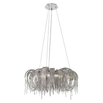 Подвесная люстра 80 см, Loft IT Volver 10404/800 SN, никель