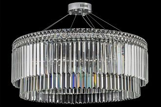 Люстра подвесная *80*30 см, Led лента*LED*88W, 3000/6000K, Arti Lampadari Ovindoli Gold Ovindoli L 1.5.80.101 N, Никель